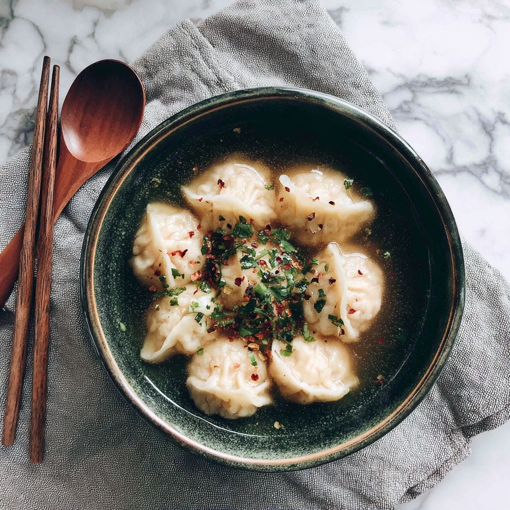 Super Easy Dumpling Soup for Cozy Weeknight Comfort Recipe - Recipe Image