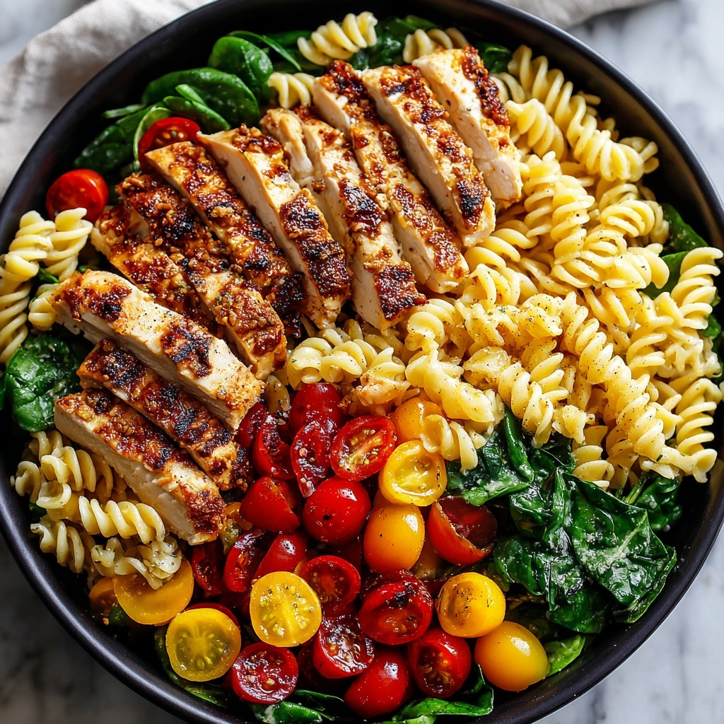 Savory Chicken Club Pasta Salad: Your Summer Flavor Fix Recipe - Recipe Image