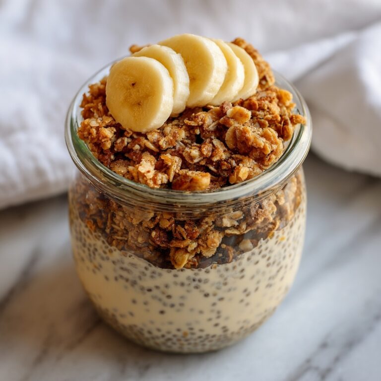 Creamy Overnight Banana Cinnamon Oats Recipe