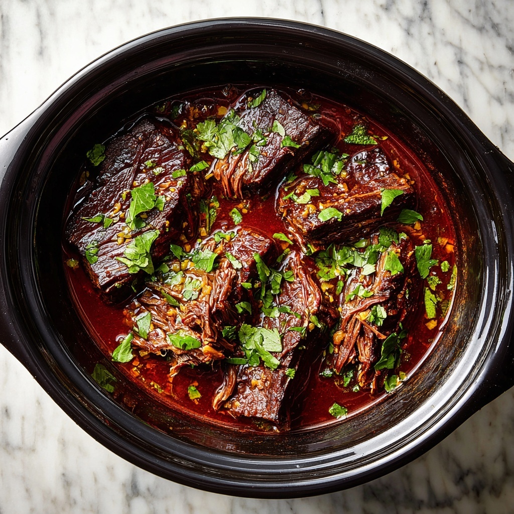 Slow Cooker 4-Ingredient Holiday BBQ Pork Recipe - Recipe Image