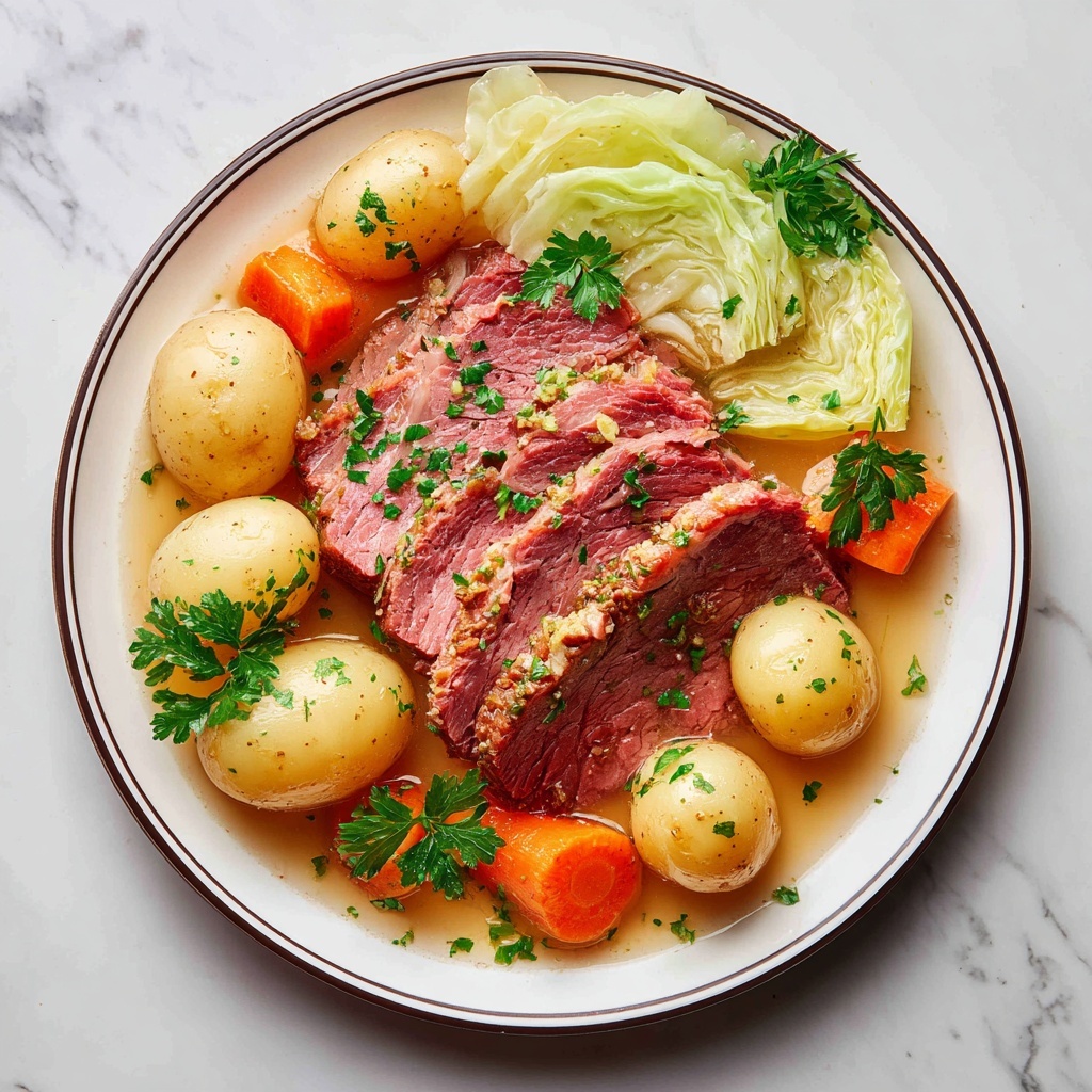 Easy Corned Beef and Cabbage Sheet Pan Recipe - Recipe Image