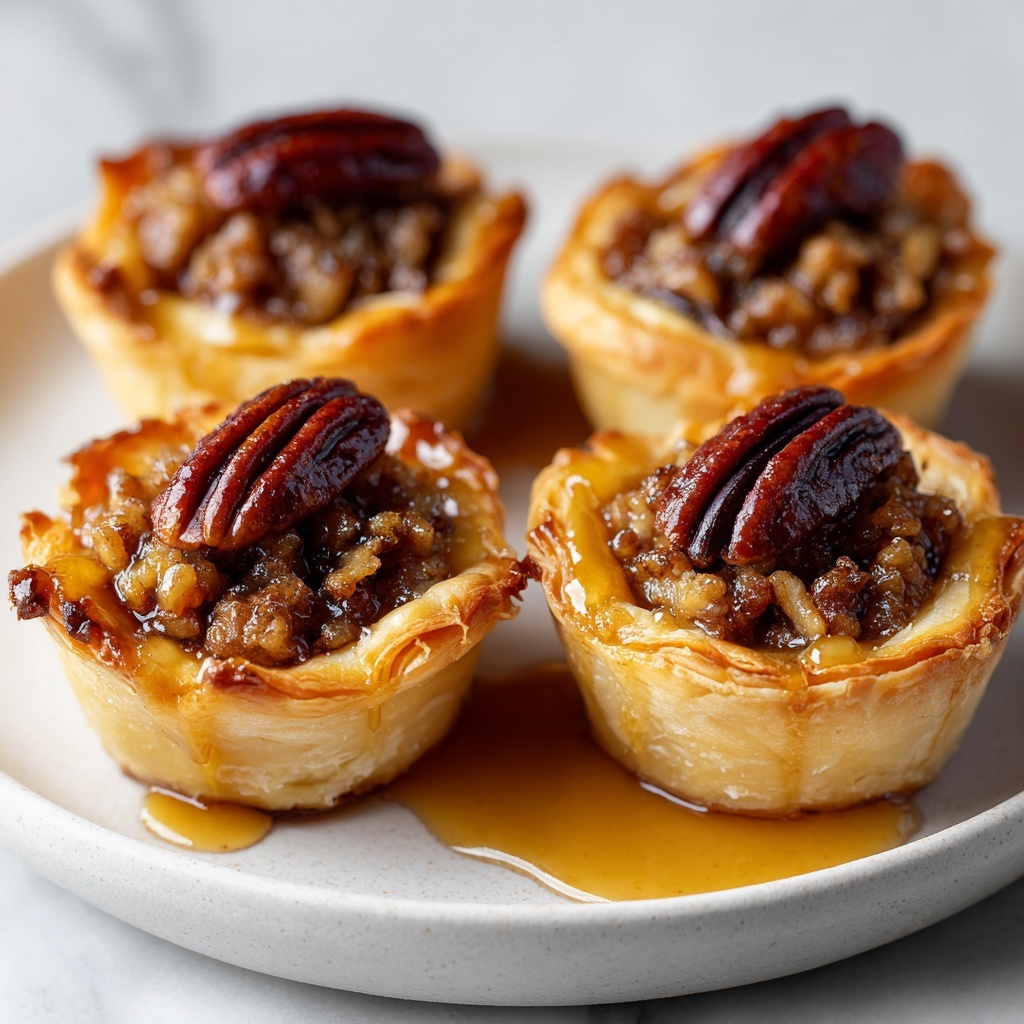 Sweet & Crunchy Pecan Caramel Baklava Cups Recipe - Recipe Image