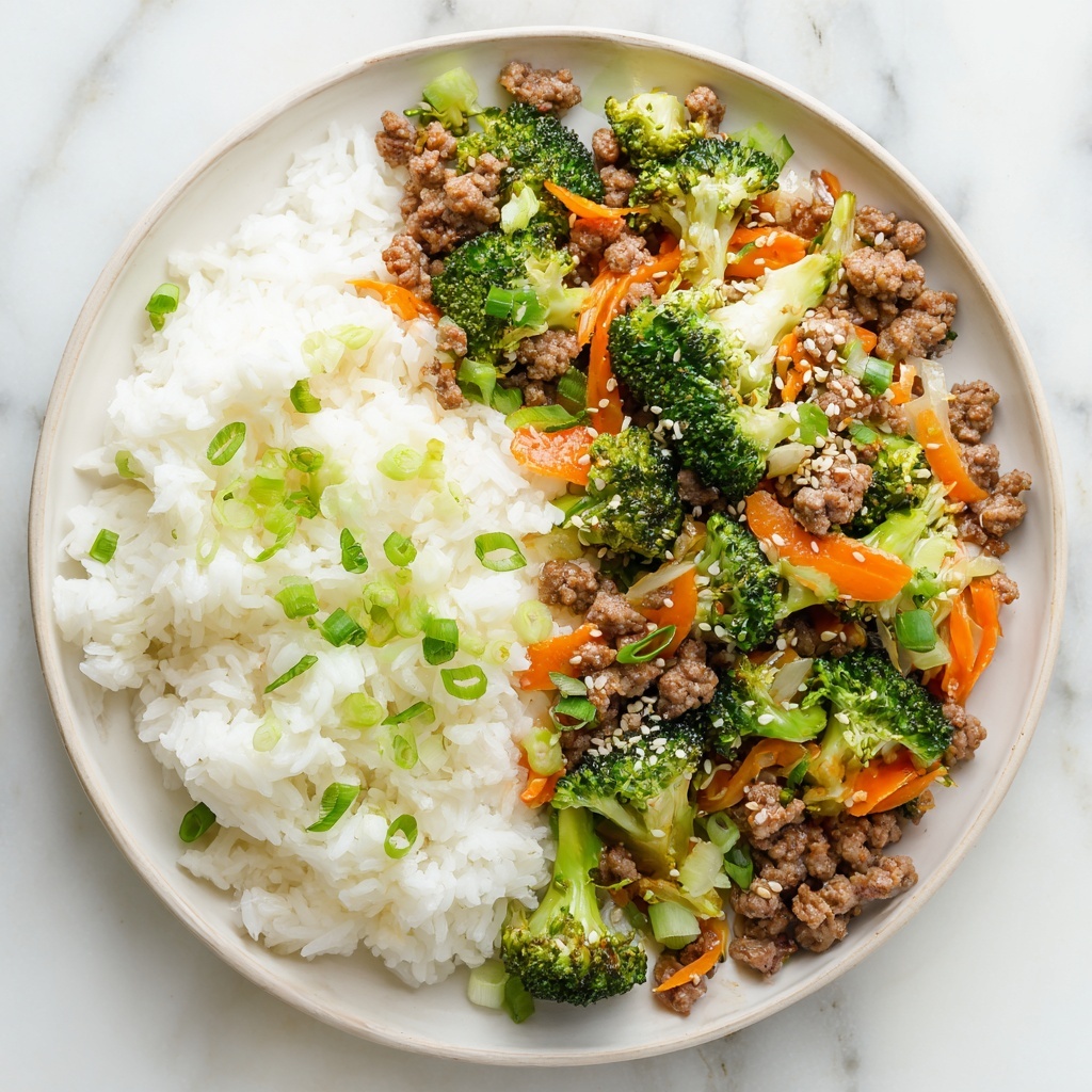 Ground Turkey Teriyaki Stir Fry Recipe - Recipe Image