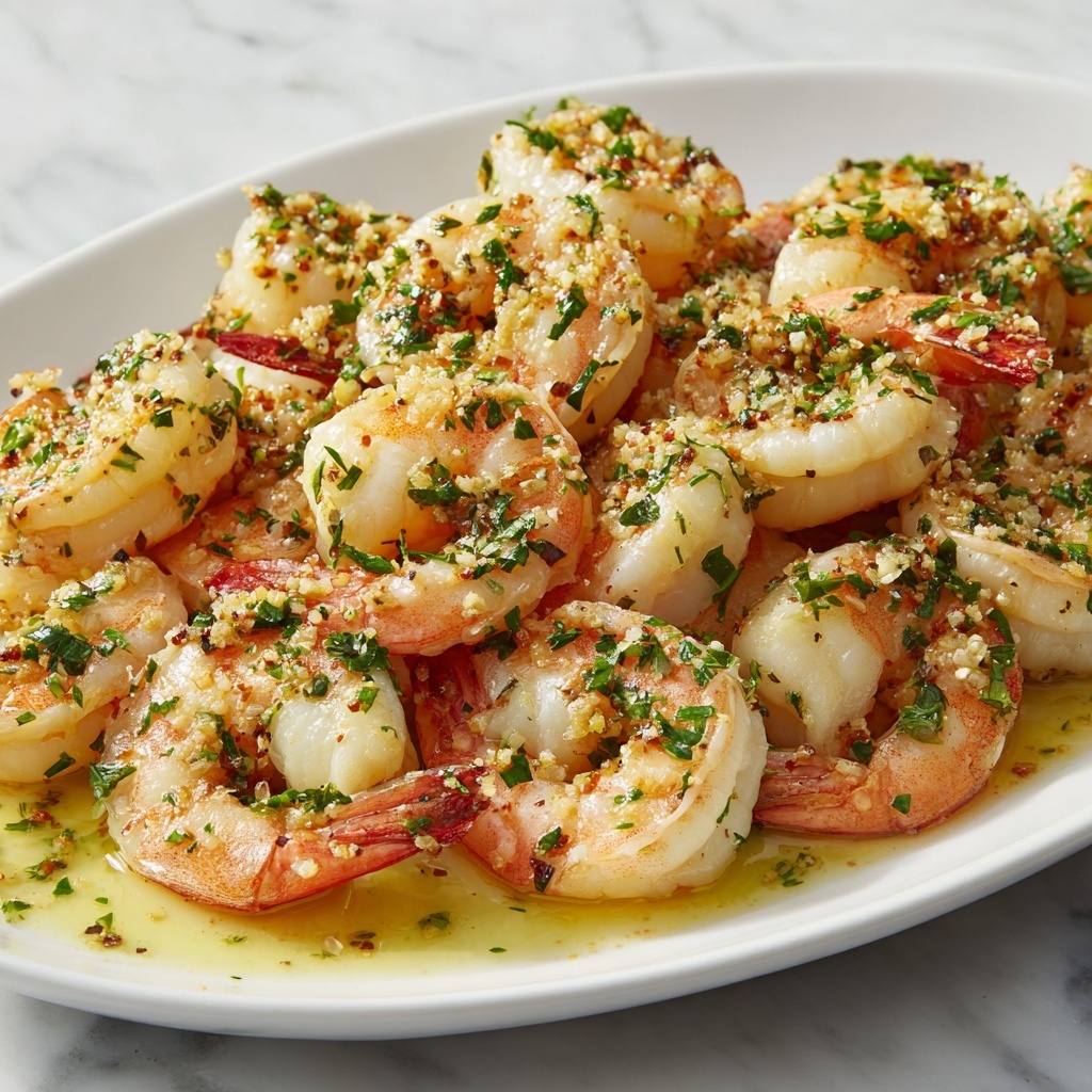 Creamy Garlic Parmesan Shrimp Recipe - Recipe Image