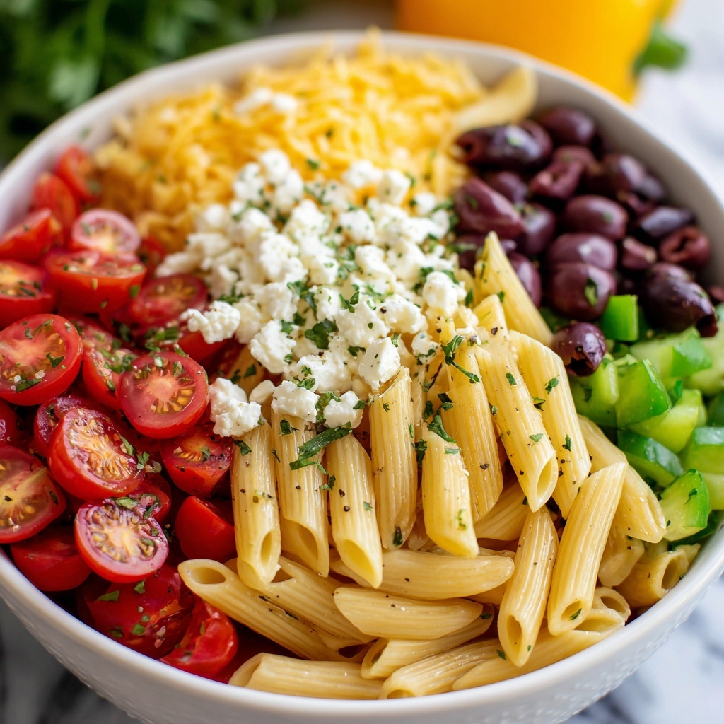 Mediterranean Pasta Salad Recipe - Recipe Image