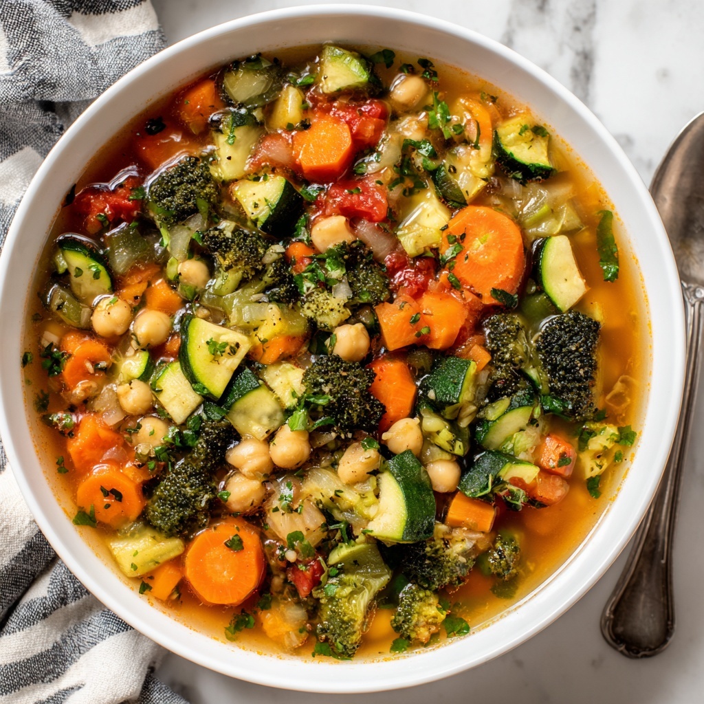 Easy Vegetable Soup Recipe - Recipe Image