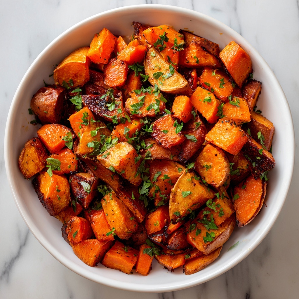 Roasted Sweet Potatoes & Carrots Recipe - Recipe Image
