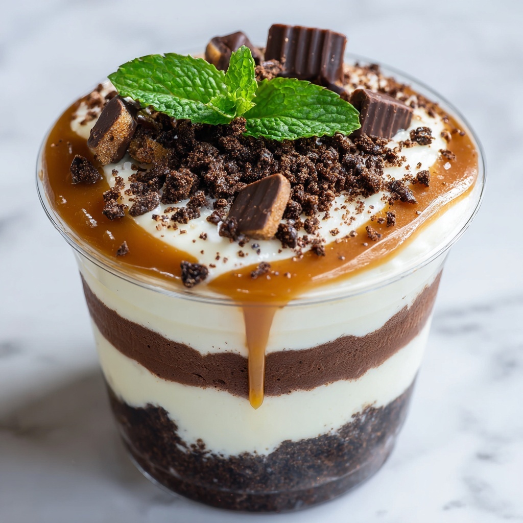 Loaded Brownie Cheesecake Dessert Cups Recipe - Recipe Image