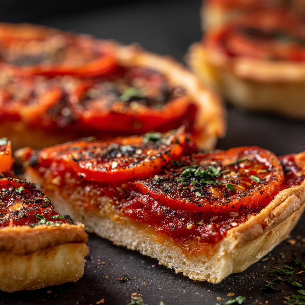 Cheesy Tomato Pie Recipe - Recipe Image