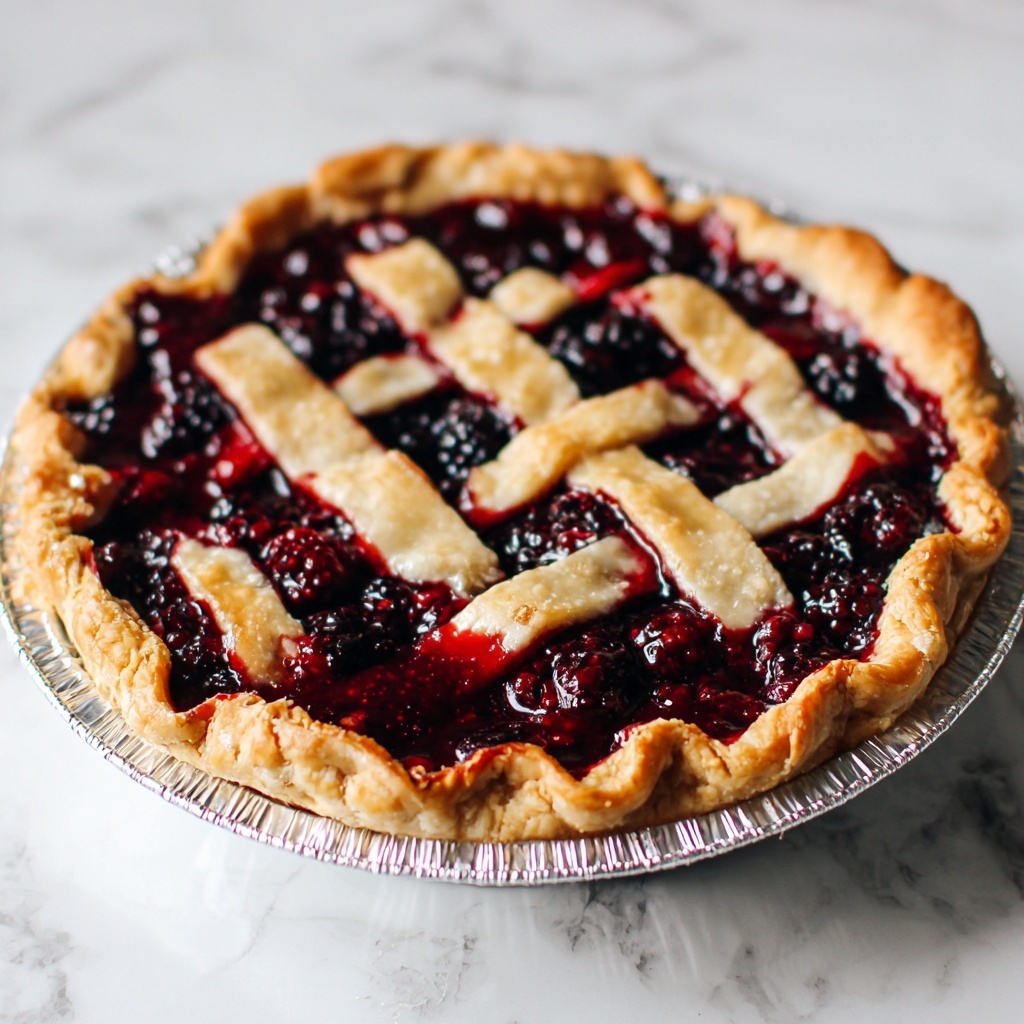 Lattice-Topped Berry Pie Recipe - Recipe Image