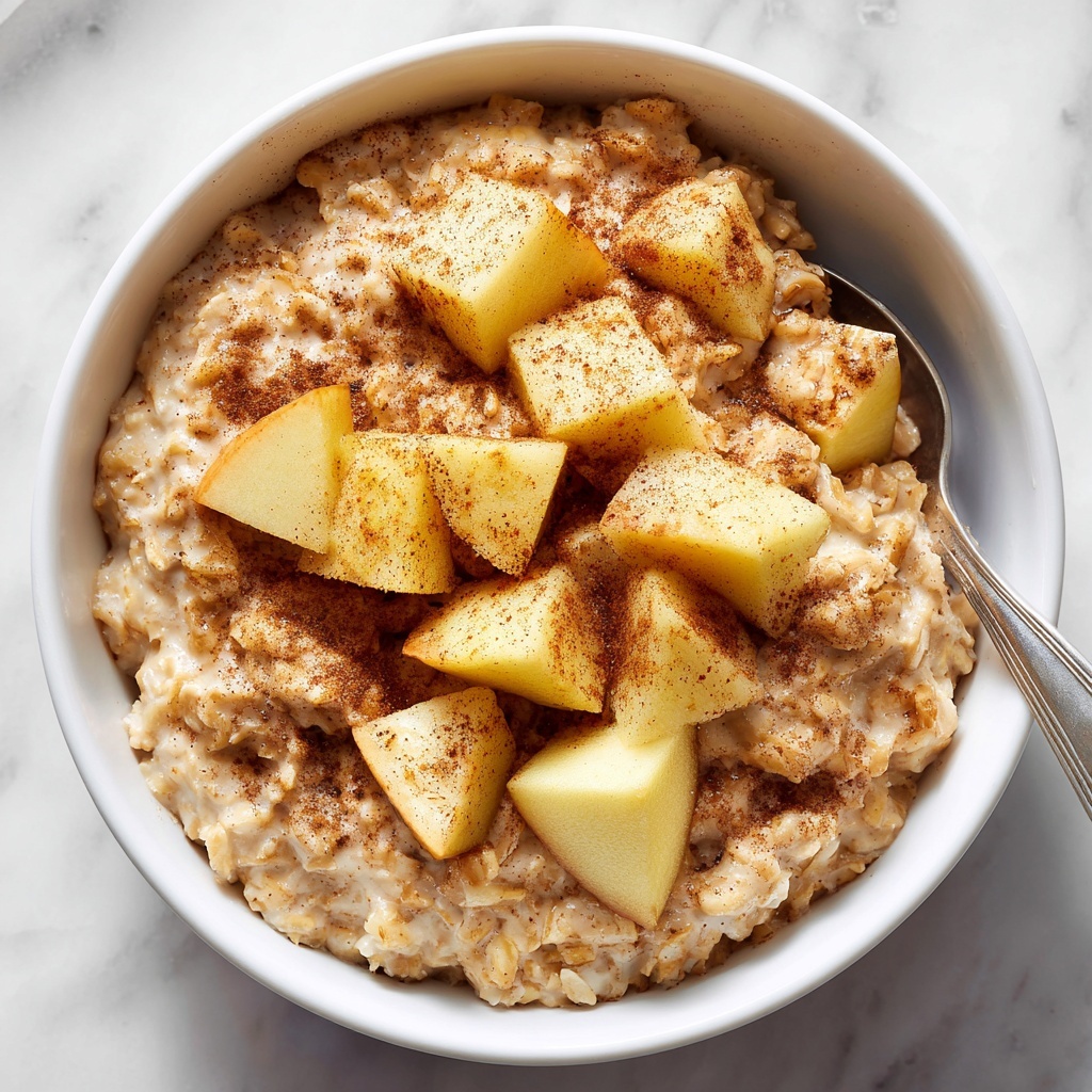 Apple Cinnamon Oatmeal on the Stove Recipe - Recipe Image