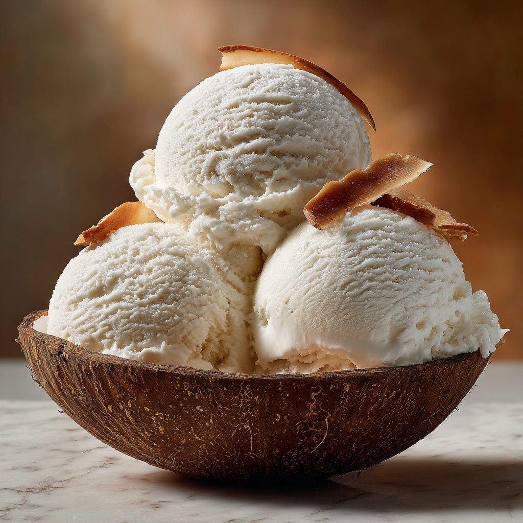 Creamy Coconut Milk Ice Cream with Optional Mix-Ins Recipe - Recipe Image