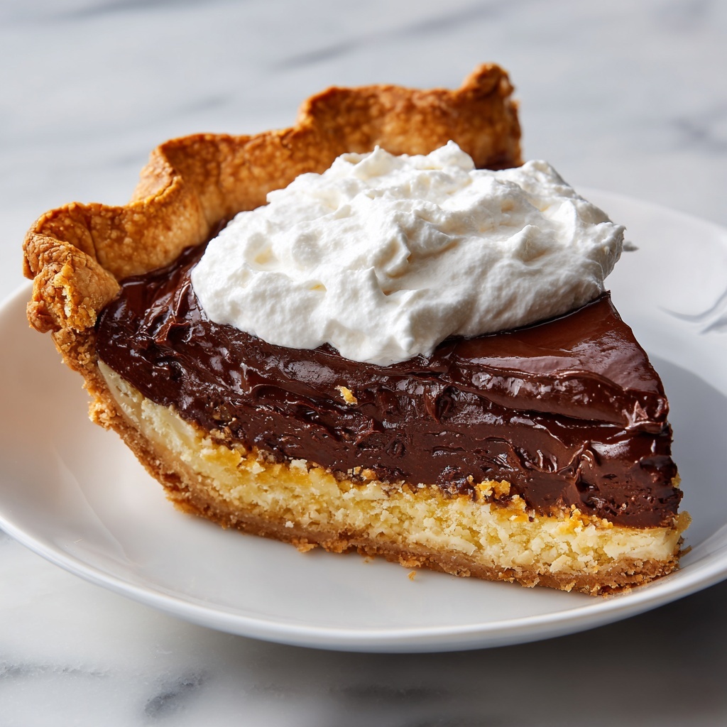 Hot Fudge Pie Recipe - Recipe Image
