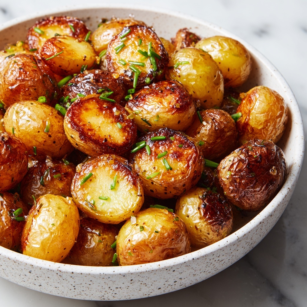 Garlic Roasted Baby Gold Potatoes Recipe - Recipe Image