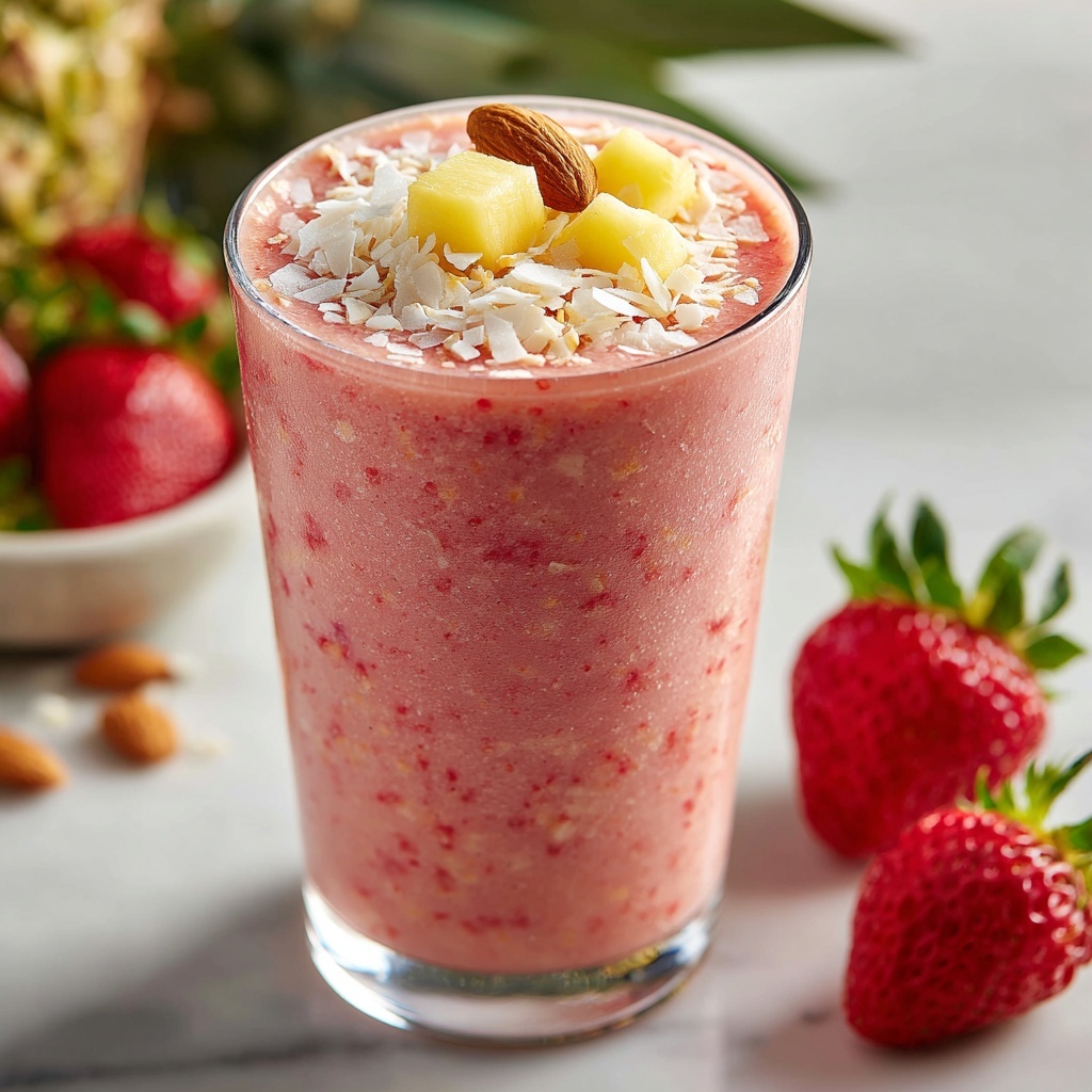 Bahama Mama Tropical Smoothie Recipe - Recipe Image