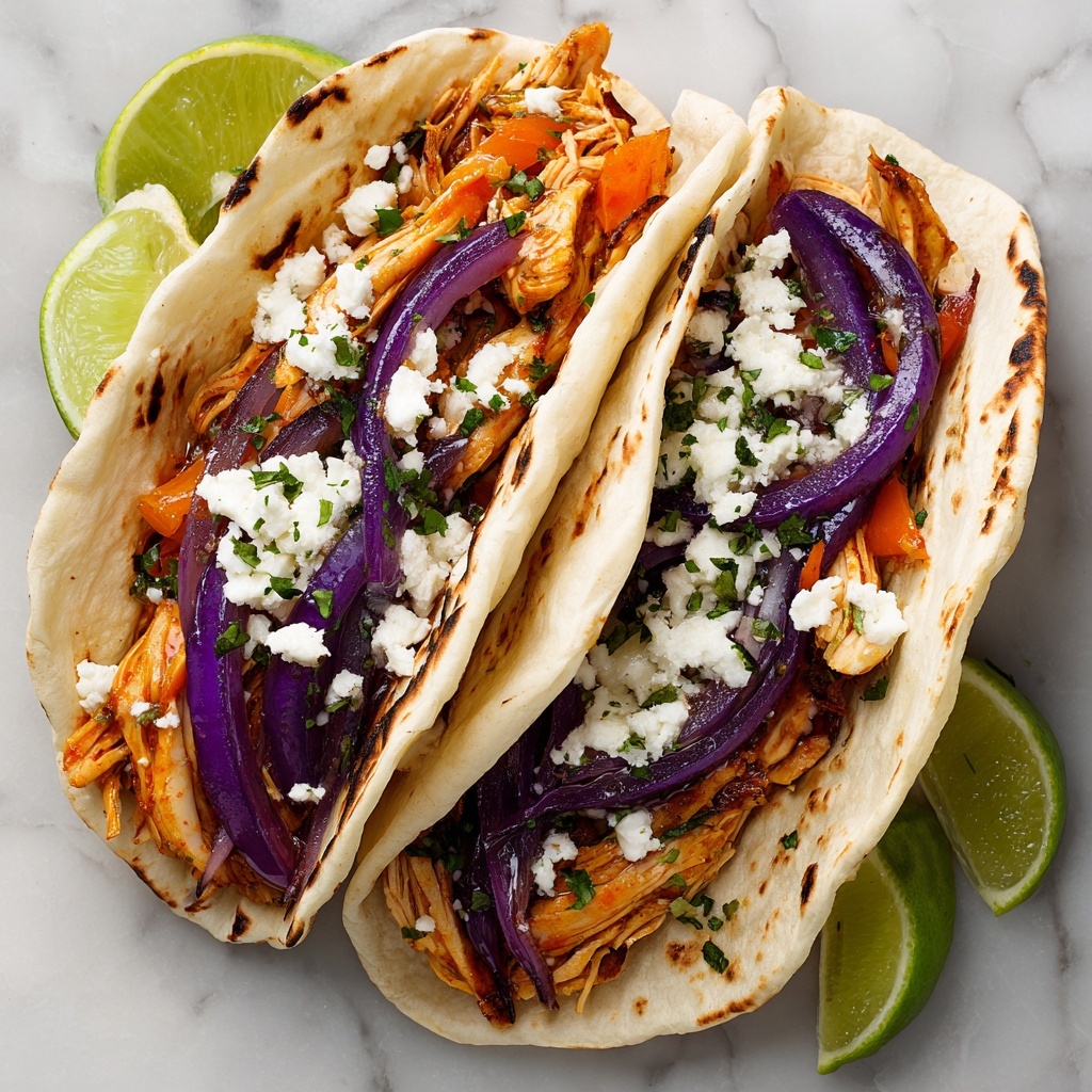 Sticky Lime Honey Chicken Tacos Recipe - Recipe Image