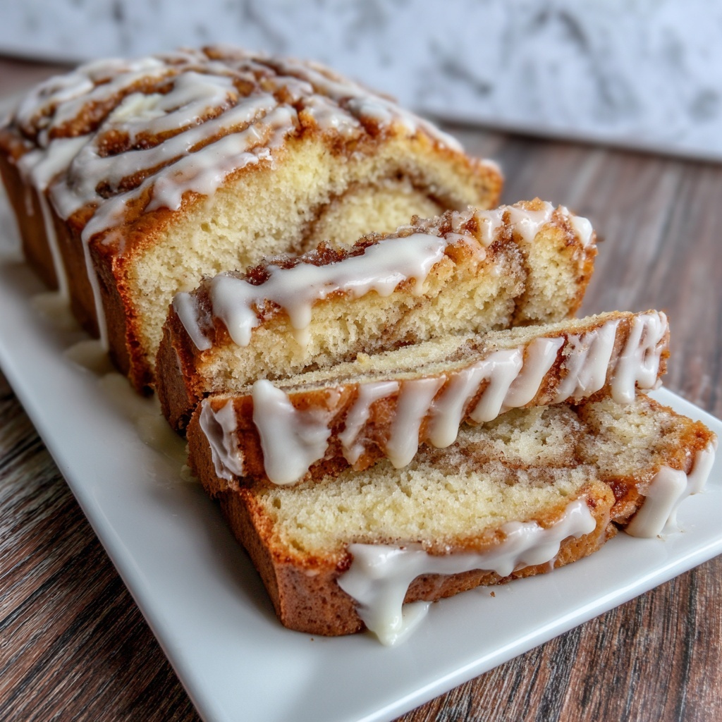 Dollywood Cinnamon Bread with Icing Recipe - Recipe Image