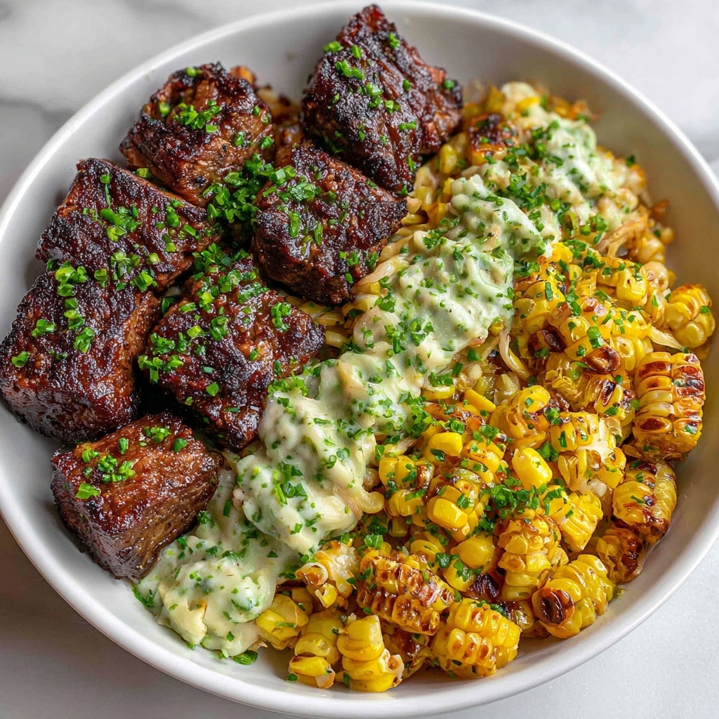 Steak Avocado Corn Bowl: The Ultimate Healthy Recipe - Recipe Image