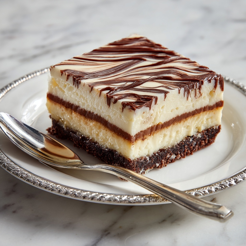 Zebra Semifreddo Recipe - Recipe Image