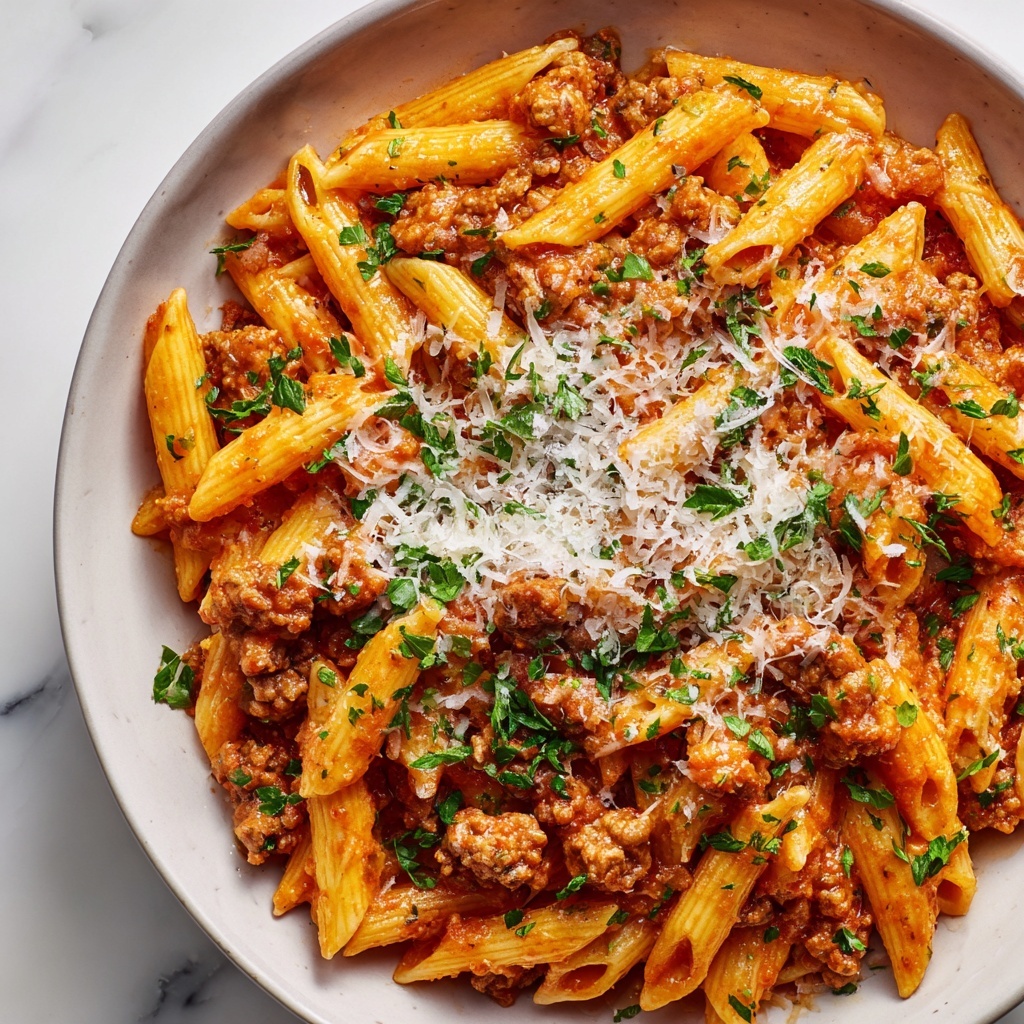 High Protein Chicken Parmesan Pasta: An Amazing Ultimate Recipe - Recipe Image