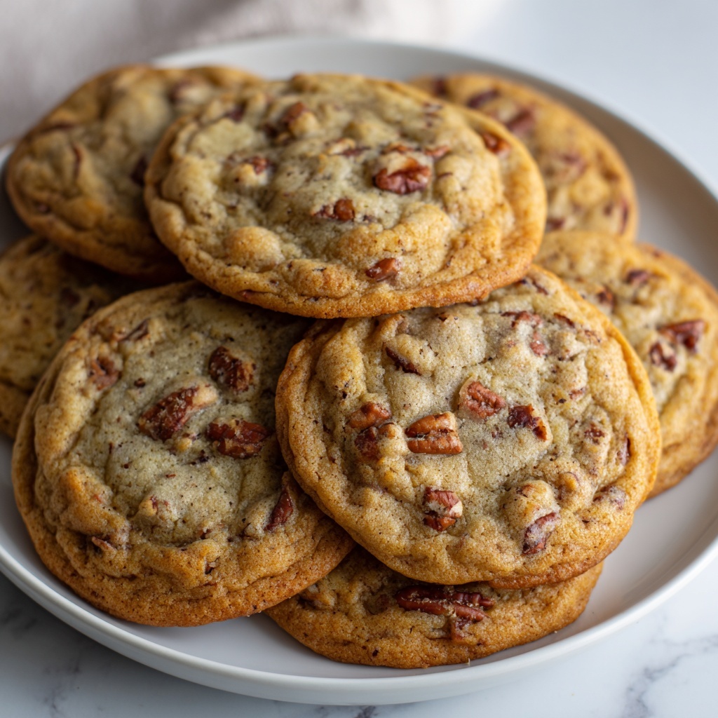 Butter Pecan Toffee Cookies Recipe - Recipe Image