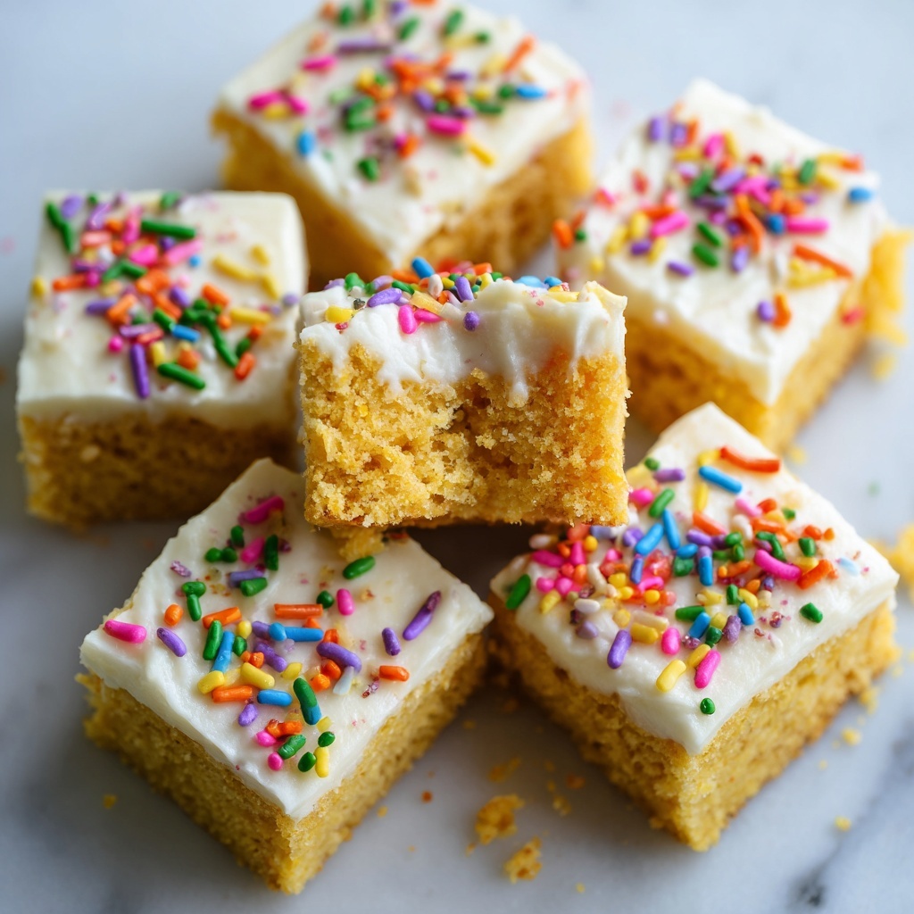 Frosted Sugar Cookie Bars Recipe - Recipe Image
