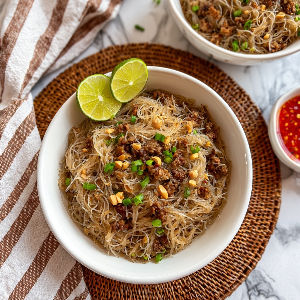 Creamy Coconut Peanut Noodles with Chicken and Veggies Recipe - Recipe Image